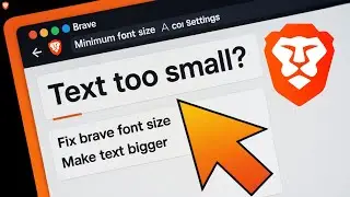 Text Too Small in Brave? Change the Minimum Font Size Easily