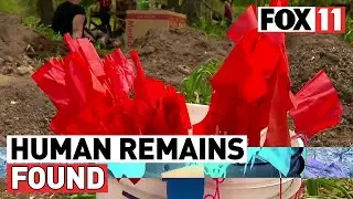 Human remains found believed to belong to murder victim