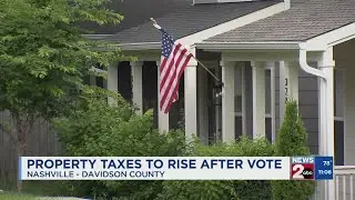 Property taxes to rise in Nashville after Council vote