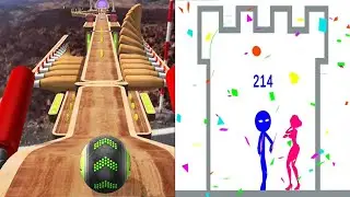 Going Balls &  Stick War All Levels Gameplay Android, iOS