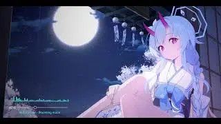 Blooming moon [ Theme 63 ] - Blue Archive