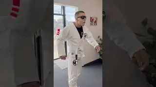 White belts back to training after receiving their first stripe