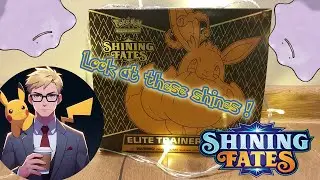 SHINY POKEMON! Shining Fates - Elite Trainer Box | Pok&eacute;mon Card Opening | Relaxing Lo-fi Music #free