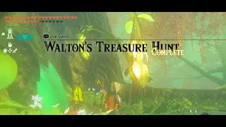 Como encontrar Walton's Treasure Hunt Side Quest Complete #localiza&ccedil;&atilde;o em #zelda #tearsofthekingdom