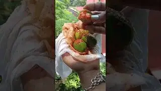 Spicy Amra Pickle😋 #fruit #viralvideo #ytshorts