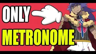 SUPER HARD CHALLENGE! Can you beat Champion Leon with only using Metronome Pokemon Sword & Shield?