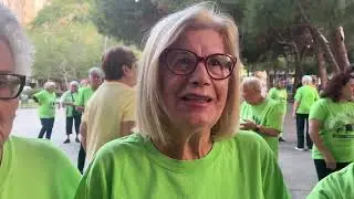 Mou-te amb mi, sessions d'activitat física del projecte 