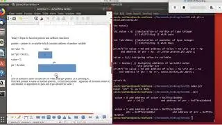 Pointer in C (basics) with example