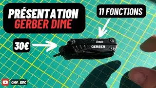 PRÉSENTATION GERBER DIME - OMV_EDC un petit multitool super polyvalent à 30€