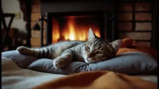Purring Cat ASMR | Cute Cat and Kitten Sleeping #08825