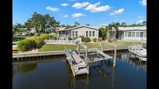 Florida, St Petersburg, Waterfront home for Sale, 55+ community