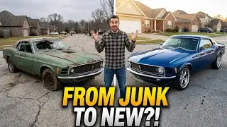 Abandoned Junk Car Restoration | Watch This Old Car Turn Brand New! @BackFromRust  @RESTORED-HOPE 