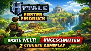 Hytale &ndash; Mein erster Eindruck | Erste Welt & erste Erkundung (Ungeschnitten)