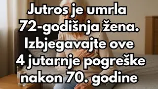Započinjete dan ovako? 4 pogrešaka koje stariji svakodnevno rade – i ne znaju!