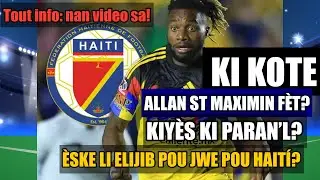 KIY&Egrave;S KI ALLAN ST MAXIMIN AN? TOUT INFO: NAN VIDEO SA.