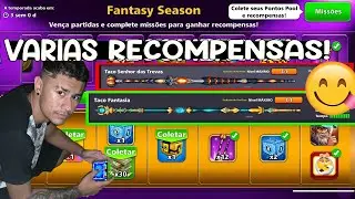 VALE A PENA? COMPLETANDO O NOVO POOL PASS + TACOS FULL, CAIXAS LEND&Aacute;RIAS E GOLDEN SHOT - 8 BALL POOL