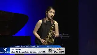 Aoi Kaneko plays Étude 12   Douze Études Caprices by Eugène BOZZA