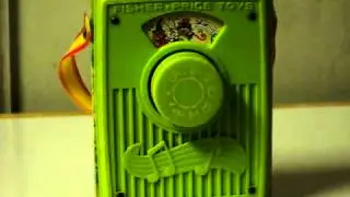 eBay Item Demo - 1970 Fisher Price Pocket Radio Happy Birthday Music Box