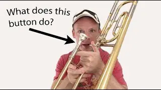 What does the trigger on a trombone do??