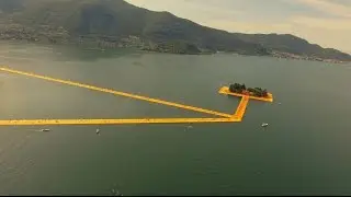 The Floating Piers by Christo & Jeanne-Claude