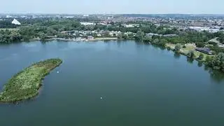 Bedford - Priory Park (Drone)