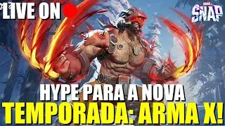 HYPE PARA A NOVA TEMPORADA DA ARMA X! | MARVEL SNAP |