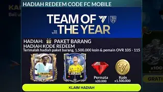 2 KODE REDEEM FC MOBILE TERBARU HARI INI CLAIM RONALDO 114 GRATIS | CARA REDEEMCODE FC MOBILE!