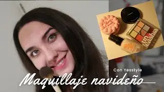 Maquillaje de Navidad con Yesstyle mientras les cuento mi experiencia siendo extranjera en Corea
