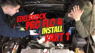 Edelbrock Pro Flo 4 EFI Install 1971 Ford Maverick Part 1