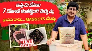 కంపోస్టింగ్ ఇప్పుడు మరింత త్వరగా , సులువుగా , వాసన , పురుగులు లేకుండా!