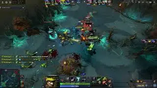 Dota 2 Ability Draft - Acorn shot + Moon Glaives on Hoodwink - Highlights