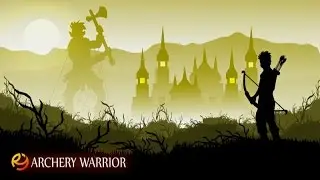 How to make landscape vector with adobe illustrator, archery warrior themes