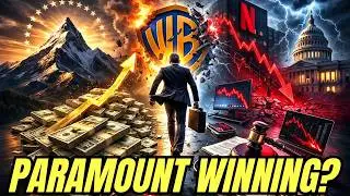 Paramount RAISES Warner Bros Offer! Could Netflix WALK AWAY? Stock Down 37% Amid DOJ Heat