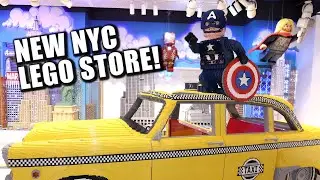 See Inside Huge New 5th Avenue LEGO Store in New York City!