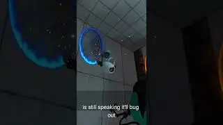 Rarest Voice Line in Portal | #roadto1k  #gaming