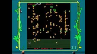 PC - Atari Anniversary Edition - Millipede [Score: 57,666]