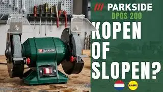 DUBBELE  SLIJPMACHINE Parkside DPOS 200  DUTCH NEDERLANDS LIDL