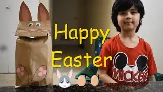 Happy Easter - Easter bunny puppet show