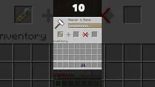 How many uses to break an anvil? - Minecraft