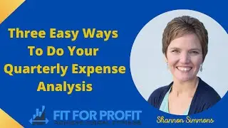 Three Easy Ways to Do Your Quarterly Expense Analysis