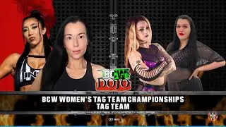 [BCW Dojo (Ep.22) Match 4] Hartwell & Ricci vs Melanie Havok & Alice P. Monroe {BCW Tag Team 🏆} ‼️