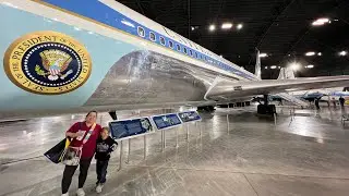 Rare JFK Air Force One Tour: Inside the National Air Force Museum