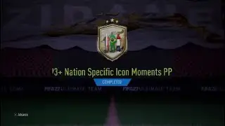 FIFA 22 - Opening my 93+ Nation Specific Icon moments player Pick