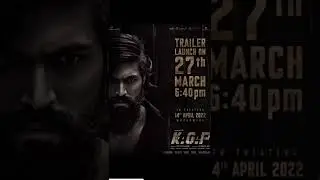 KGF chapter2 trailer release update | #kgf #kgfchapter2 | subscribe