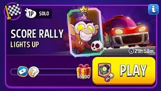 Score rally lights up 65000 solo challenge match masters 