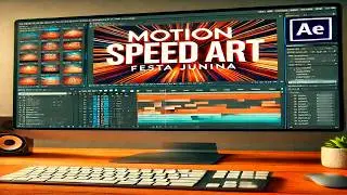 🎥 Criando um Motion - Speed Art After Effects