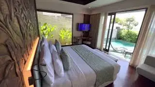 #Bali The Seminyak Beach Resort & Spa | One Bedroom Ocean Pool Villa | villa 1107 | room tour.