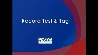 SDG Record Testing and Tagging