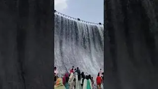 Surreal Waterfalls @ Asramam Maidan #shorts #youtubeshorts #explore #waterfall