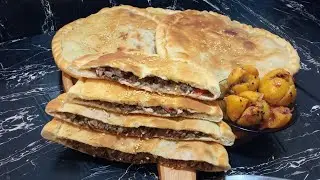 طريقة عمل الحواوشي الاسكندراني من اول العجينة والحشوة إلى طعمها ينافس المطاعم تحفة بجد😋😋👌